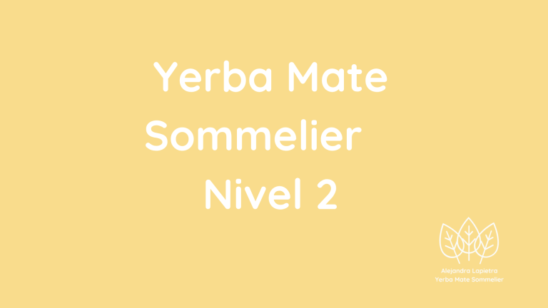 Yerba Mate Sommelier – Nivel 2 – Español