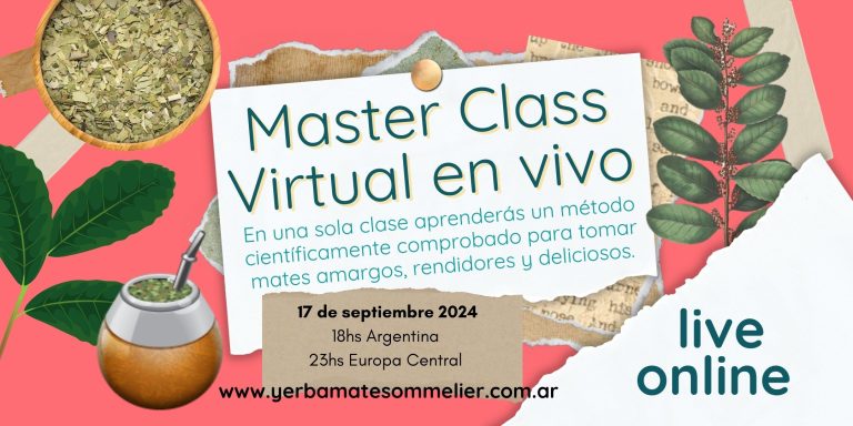 Yerba Mate Master Class 17.09.24 Virtual en vivo